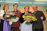 Augustiner-Keller Wirt Ludwig Högenauers letztes Starkbierfest fand einem Höhepunkt am Abend des 8.3.2010 (Foto: Ingrdi Grossmann)